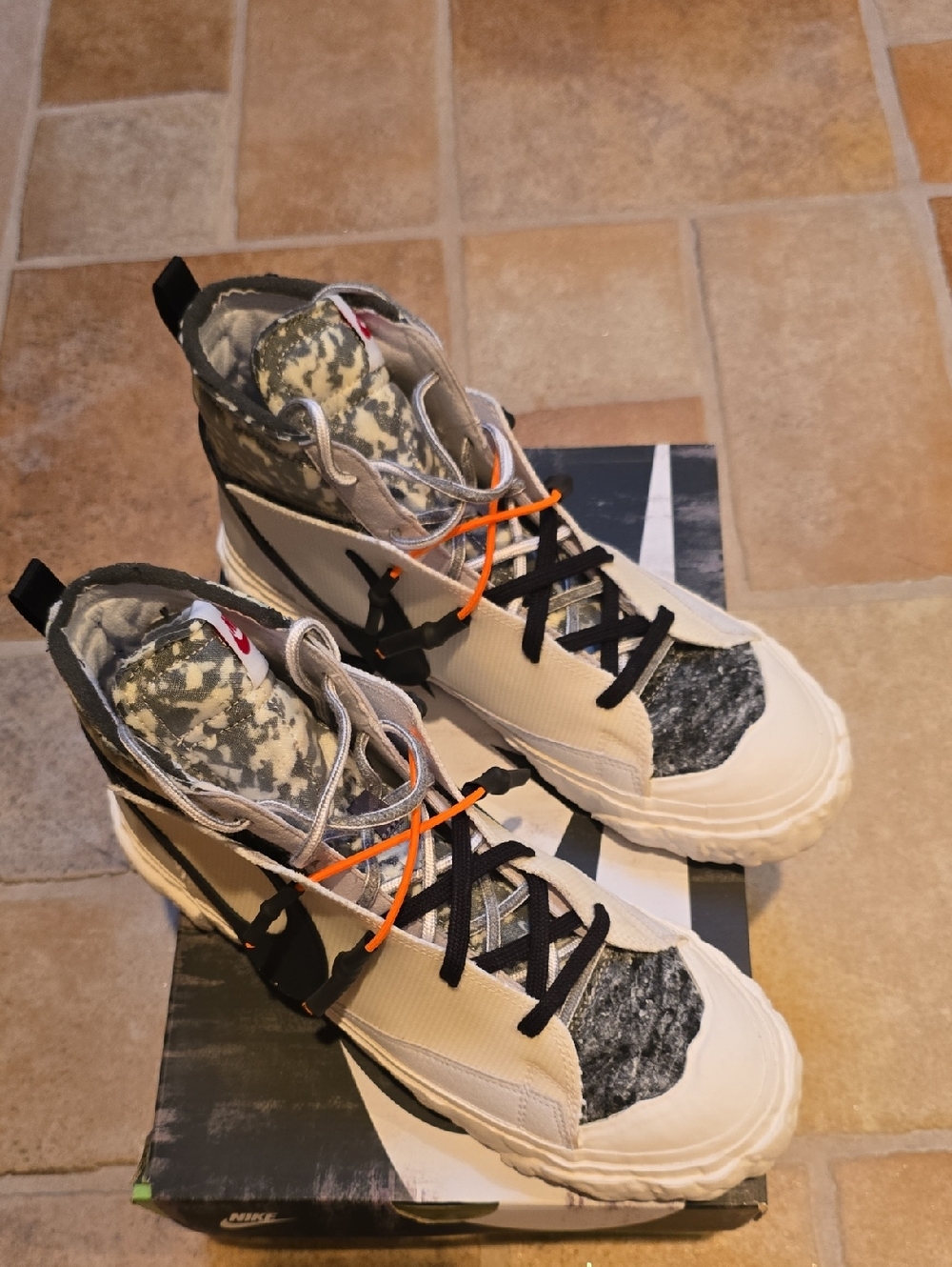 Nike Blazer Mid Readymade White CZ3589 100 Size 10.5 (Used, Great Condition)! - Picture 6 of 8